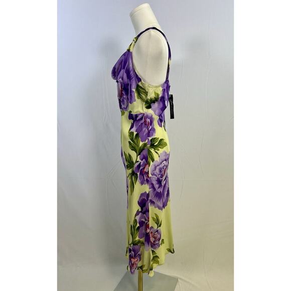 VTG Y2K American Angel Dress Women Sz L Floral Fairy Coquette Femme Indie - Picture 8 of 12